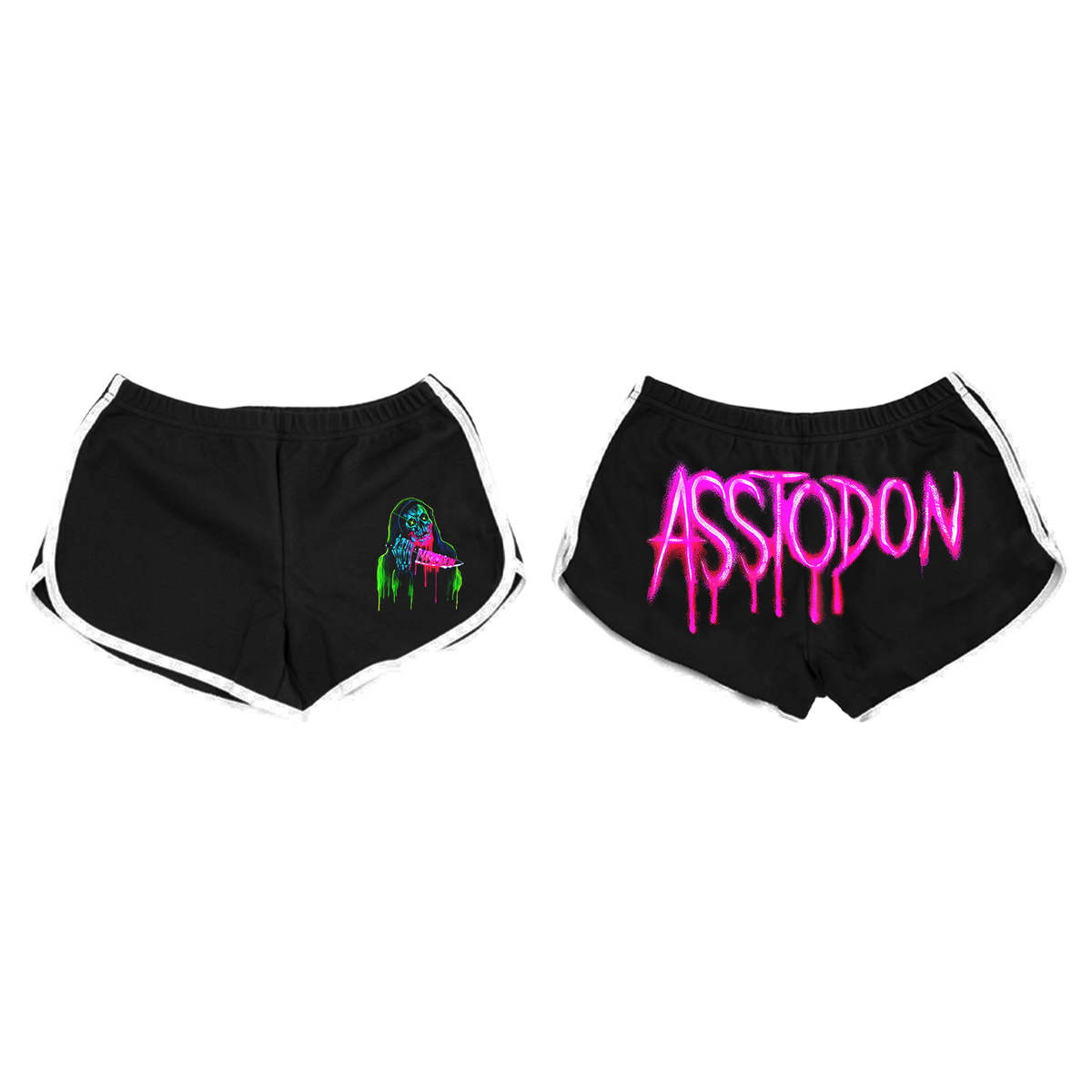 Artist Series CJK Neon Asstodon Shorts – Mastodon Official Store