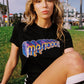 70's Logo Crop Top