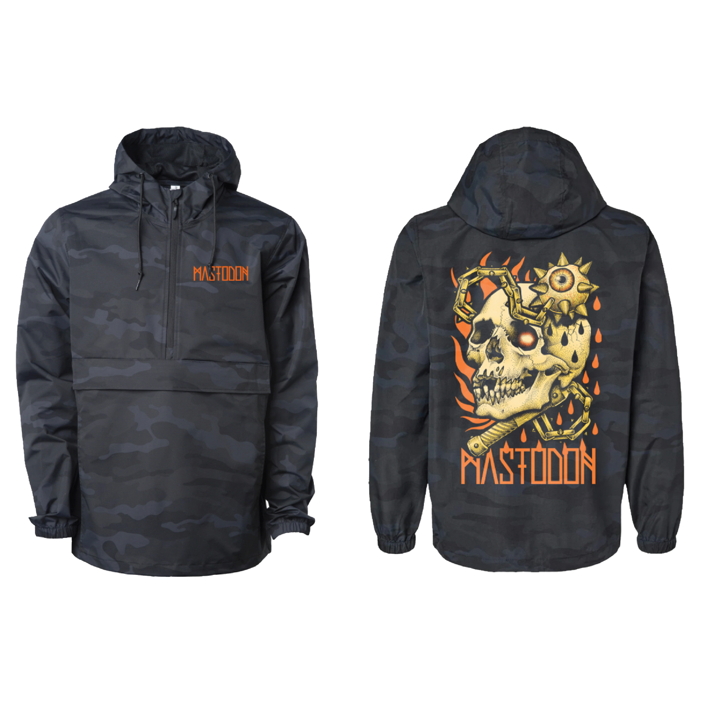 Flail Windbreaker Anorak Jacket