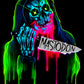 Artist Series CJK Neon Reaper James Keith Foil Poster