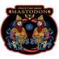 Mastodon Crack The Skye 5 inch patch with artwork from the Crack The Skye album.