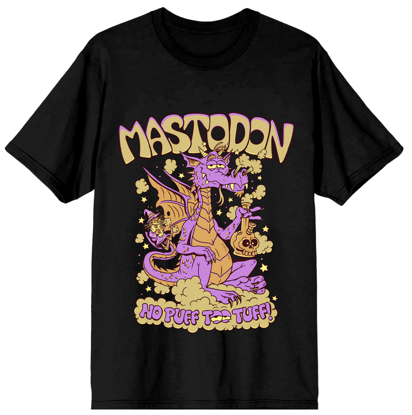 Mastodon Puff and The Wizard Dragon T-Shirt 