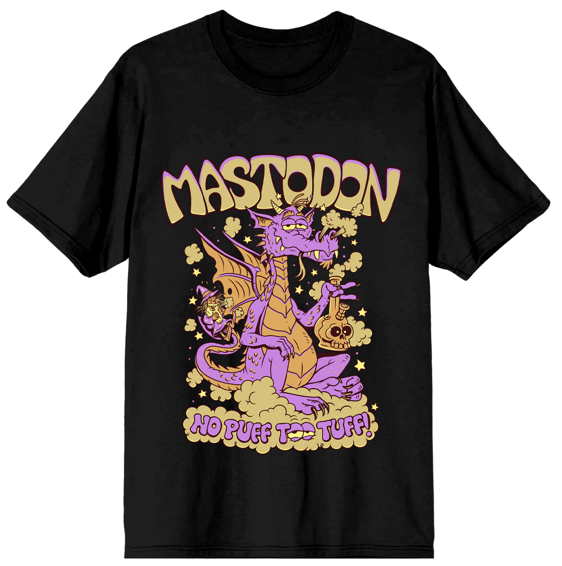 Mastodon Puff and The Wizard Dragon T-Shirt 
