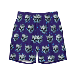 Spikey Skull Swim Trunks