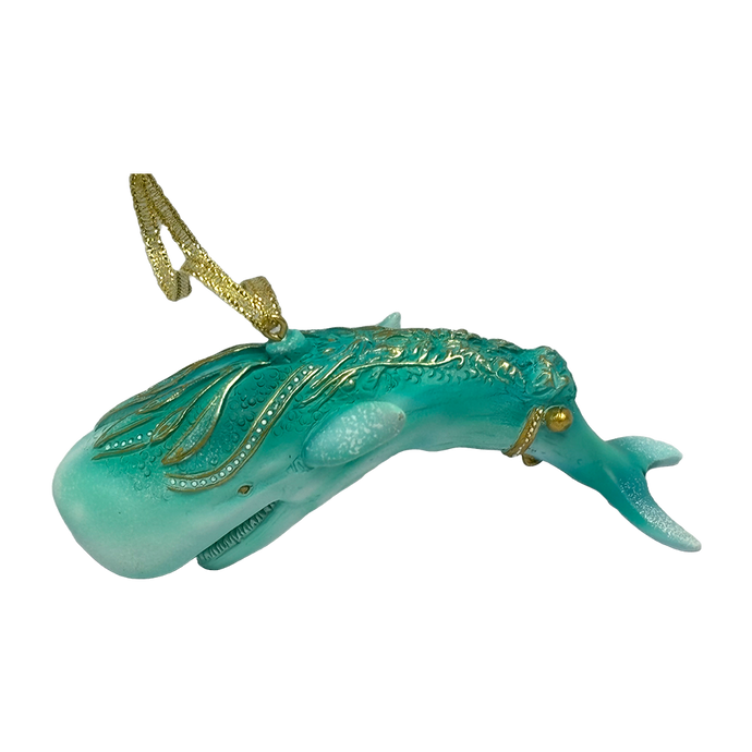 Celebrate Mastodon’s Leviathan anniversary with this limited-edition Leviathan Whale Resin Ornament. Inspired by the iconic album artwork, this finely detailed ornament captures the epic journey of the whale in durable resin, making it a perfect addition to your holiday decor. A must-have for fans, it brings a touch of heavy metal to the festive season!