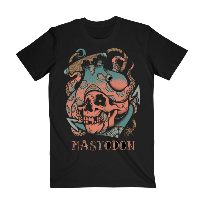 Featuring the iconic Octopus Tattoo design, now available on a black tee. Crafted for comfort and durability, this shirt combines Mastodon’s unique artwork with high-quality materials.