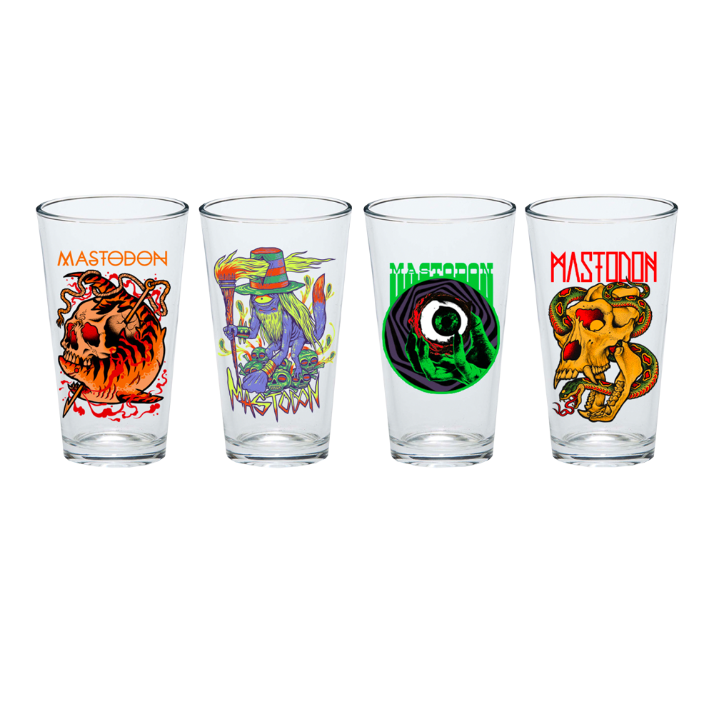 Stranger Brew Pint Glass Set – Mastodon Official Store