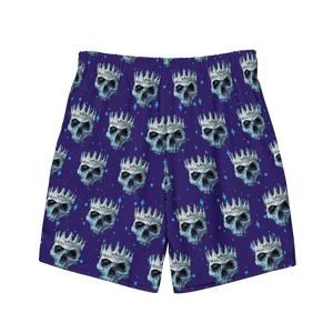 Spikey Skull Swim Trunks