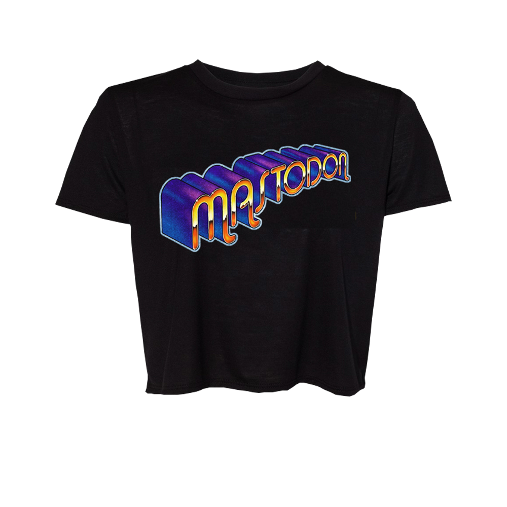 70's Logo Crop Top